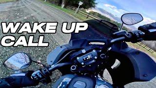 Full Unedited - First Time Riding with Heated Gloves - Dropping my new Harley Davidson Motorcycle