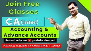 Free Classes | Ca inter | Accounting and Advance Accounting |