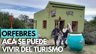 Son Orfebres y aseguran que acá se puede VIVIR del TURISMO |  Traslasierra mates y bombillas