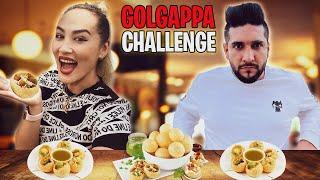 Gol Gappa challenge with my Wife