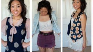 Thrift Store Haul + DIY