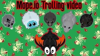 Special and fun moments // Mope.io Trolling