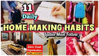 11-Everyday Habits To Keep Yr Home Clean & Organized | How To Keep Home Clean&Organized |WomeniaATF