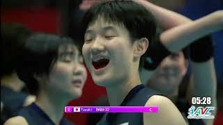 Final 1-2 / JPN vs CHN / Saturday, 8th July 20231st Asian Women's U16 Volleyball Championship