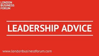 Top Leadership Advice