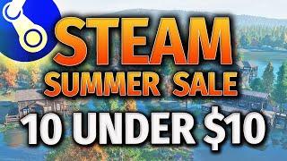 STEAM SUMMER SALE 2023: FINAL DAYS’ DEALS - Top 10 Under $10!