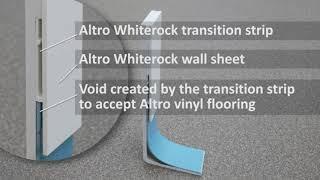 Altro – How to guide: Hidden transition strip installation walls first