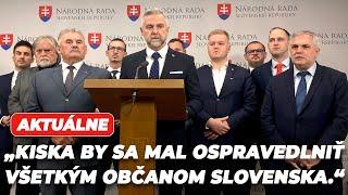 Gašpar kritizuje Kisku: „Vo volebnej kampani účelovo oklamal občanov Slovenska.“