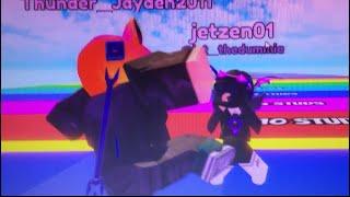 Kicking jetzen01 ass to the sky.#roblox