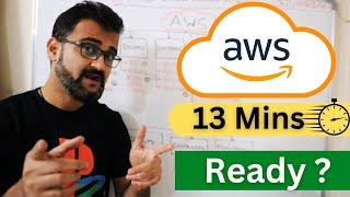 24 MOST Popular AWS Services - Explained in 13 mins (2024)