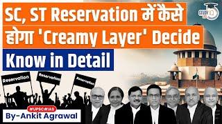 SC Proposes Exclusion of Creamy Layer Among SC/STs from Reservations | Know all about it | UPSC