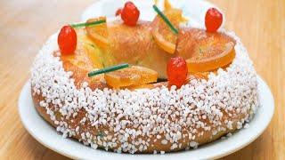 Brioche couronne minute à la fleur d'oranger rapide et très facile à faire à la maison.