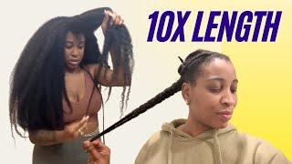 Using Indigenous Strandz Secret to 10X My Length Retention