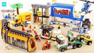 レゴ レゴシティのまち 60097  ／ LEGO City City Square Speed Build & Review　#1/2