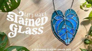 learn to make stained glass with me  beginner's class