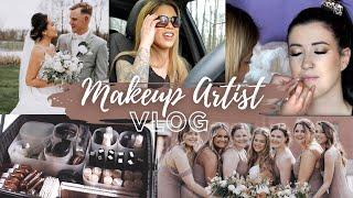 MUA VLOG: 4 events in 1 weekend!! + ALL makeup apps