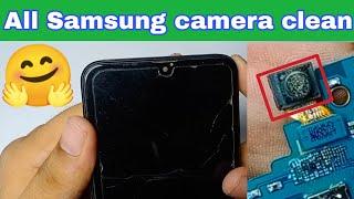 Samsung A10 Cleaning camera | All dust Clear | Easy Methodis