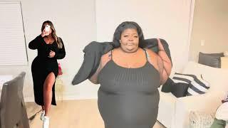 SHEIN CURVE HAUL | ALL BLACK EVERYTHING | Shein Curve Plus | PLUS SIZE FASHION | SIZE 5X | Joy Amor