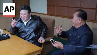 North Korea leader Kim Jong Un watches test of lethal attack drones