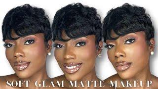 SOFT GLAM MATTE MAKEUP TUTORIAL