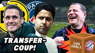 BVB DEMÜTIGT PSG! BAYERN mit TRANSFER-VIERERPACK! | KickNews