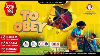 To Obey | 6 - 9 Years | CITAM Church Online