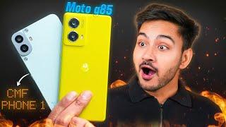 motorola g85 vs CMF Phone 1- Best Budget Smartphone Battle!