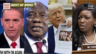 CNN pundit hit with poverty data, Ramaphosa-Trump meet, Jasmine Crockett SCHOOLS GOP, Gambia v Musk