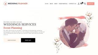 WordPress Wedding Planner and Event Management Theme