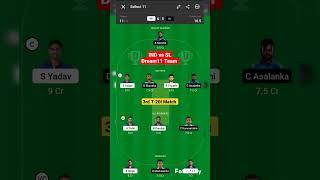 IND vs SL dream11 prediction ll ind vs sl dream11 team ll ind vs sl 3rd T20 match