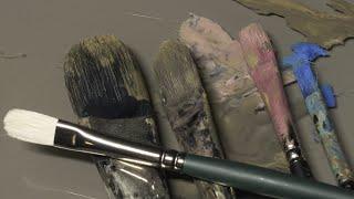 Why Cleaning Your Brushes is a Waste of Time - Oil Painting Advice