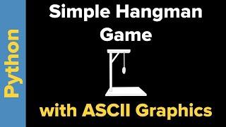 Simple Hangman Game with ASCII Graphics