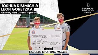 Joshua Kimmich & Leon Goretzka - Germany Kicks Corona Together