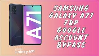 Samsung A71 (A715F) U2 Binary FRP Google Account Bypass, No PC, No SIM PIN, No APK.