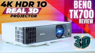 BenQ TK700 Native 4K HDR10 Projector 2023 | Cheapest 4K Projector In India | BenQ TK700 Review