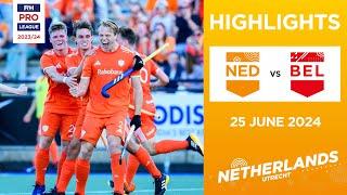 FIH Hockey Pro League 2023/24 Highlights - Netherlands vs Belgium (M) | Match 1