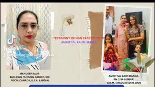 Testimony With Amritpal Harika cracked NGN NCLEX-RN in first Attempt