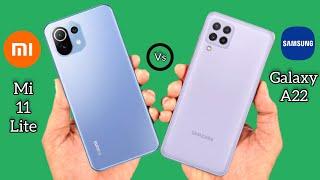 Samsung Galaxy A22 Vs Xiaomi Mi 11 Lite Full Comparison | Which Phone Is Best To Buy 