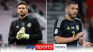 41-year-old Craig Gordon recalled to Scotland squad but John McGinn injured