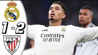 Real Madrid vs Athletic Bilbao 1-2- All Goals & Highlights -2024