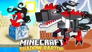 I Survived 100 Days as a SHADOW RAPTOR in HARDCORE Minecraft!