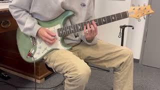 2019 PRS Silver Sky Orion Green - Little Wing Jam