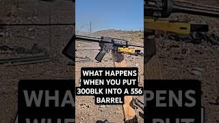 DO NOT SHOW NEW SHOOTERS 556 & 300BLK TOGETHER #explosion #pewpew #asmr #slowmotion #failure #300BLK