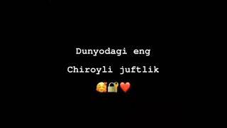 Dunyoda eng chiroyli juftlik bu...?