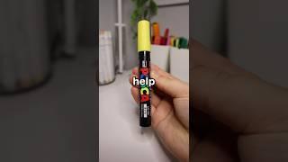 How to use POSCA markers #shorts