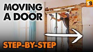 How to Move a Door Frame Over ~ DIY Guide