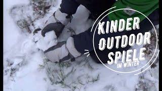 Kinder Outdoor Spiele im Winter: Die ultimative Schnitzeljagd