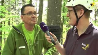 Radio 7 im Test - Kletterpark Tannenbühl in Bad Waldsee