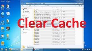 Windows 7- How To Delete Cache Files: How to Clear Cache in Windows 7