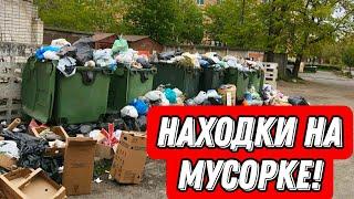 Что можно найти на мусорках Санкт-Петербурга? Ценные находки на мусорке!